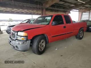 2006 GMC Sierra 1500 SLE1 with VIN 1GTEC19V36Z239175, listed as a Copart auction lot 59421755 with 179,219 mi miles and Salvage title. Bid and sale history available at DreamBid. Image 1.