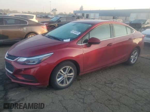 2018 Chevrolet Cruze LT с VIN 1G1BE5SM0J7178659, выставлен на аукционе Copart как лот 80146505 с пробегом 91 004 миль миль и Чистый • Clean title. История ставок и продаж доступна на DreamBid. Изображение 1.