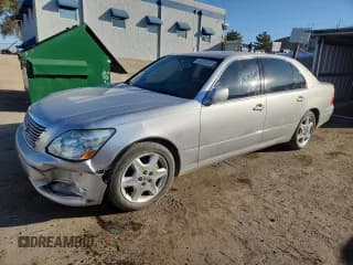 ✅ 2005 Lexus LS 430 • VIN: JTHBN36FX50180195 • Lot: 92205225. Listed on Copart with 175,988 mi. Free auction sales archive from the USA and detailed vehicle history report at DreamBid. Image 1.