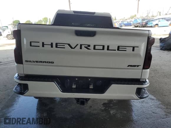 2023 Chevrolet Silverado 1500 RST with VIN 2GCPADED2P1142881, listed as a Copart auction lot 50994255 with 53,114 mi miles and Salvage title. Bid and sale history available at DreamBid. Image 6.