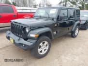 ✅ 2020 Jeep Wrangler Unlimited Willys • VIN: 1C4HJXDNXLW279876 • Lot: 41617664. Listed on IAAI with 87,976 mi. Free auction sales archive from the USA and detailed vehicle history report at DreamBid. Image 2.