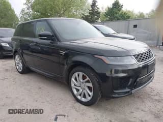 ✅ 2018 Land Rover Range Rover Sport • VIN: SALWR2RE4JA813646 • Lot: 42257714. Listed on IAAI with 49,038 mi. Free auction sales archive from the USA and detailed vehicle history report at DreamBid. Image 1.