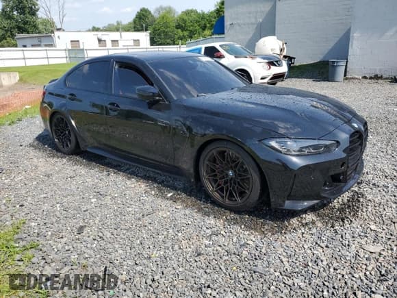 ✅ 2024 BMW M3 Competition • VIN: WBS33AY07RFR51488 • Лот: 61387385. Опубликован ранее на Copart с пробегом Не указан. Бесплатный доступ к архиву аукционных продаж из США и подробный отчёт об истории автомобиля на DreamBid. Изображение 4.