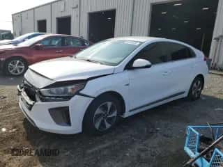 2017 Hyundai Ioniq SEL with VIN KMHC75LC1HU040888, listed as a Copart auction lot 64444533 with 43,233 mi miles and . Bid and sale history available at DreamBid. Image 1.