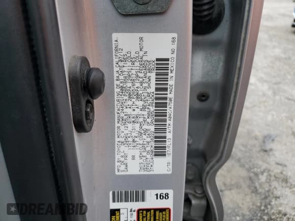 ✅ 2012 Toyota Tacoma PreRunner • VIN: 3TMJU4GN0CM138222 • Lot: 90221605. Listed on Copart with 104,048 mi. Free auction sales archive from the USA and detailed vehicle history report at DreamBid. Image 12.