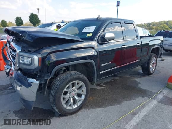 ✅ 2016 GMC Sierra 1500 SLT • VIN: 1GTV2NEC1GZ324662 • Lot: 43316586. Listed on IAAI with 182,694 mi. Free auction sales archive from the USA and detailed vehicle history report at DreamBid. Image 2.
