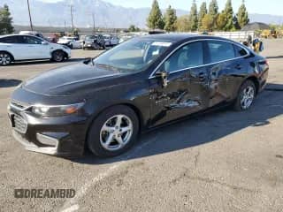 2018 Chevrolet Malibu LS with VIN 1G1ZB5ST4JF196134, listed as a Copart auction lot 81498955 with 99,396 mi miles and Salvage title. Bid and sale history available at DreamBid. Image 1.