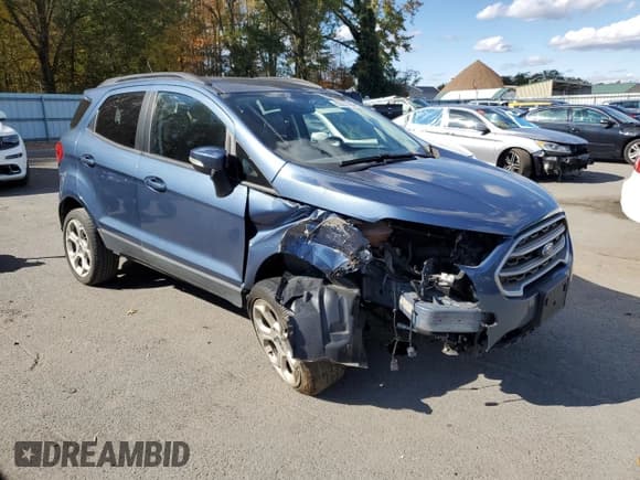✅ 2021 Ford EcoSport SE • VIN: MAJ3S2GE5MC423610 • Lot: 82631465. Listed on Copart with 35,612 mi. Free auction sales archive from the USA and detailed vehicle history report at DreamBid. Image 4.