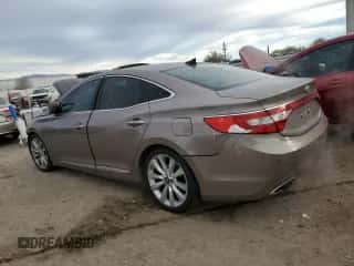 2013 Hyundai Azera with VIN KMHFH4JG2DA301743, listed as a Copart auction lot 86631364 with 114,943 mi miles and Salvage title. Bid and sale history available at DreamBid. Image 2.