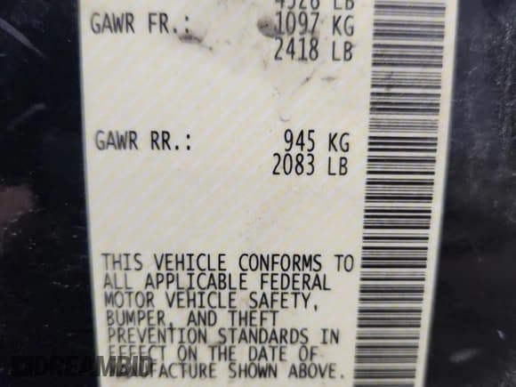 ✅ 2022 Nissan Altima SV • VIN: 1N4BL4DV8NN376491 • Lot: 86264125. Listed on Copart with 107,537 mi. Free auction sales archive from the USA and detailed vehicle history report at DreamBid. Image 13.