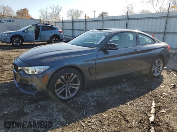 ✅ 2015 BMW 4 Series 435i xDrive • VIN: WBA3R5C54FK372328 • Лот: 92650915. Опубликован ранее на Copart с пробегом 111 025 миль. Бесплатный доступ к архиву аукционных продаж из США и подробный отчёт об истории автомобиля на DreamBid. Изображение 1.