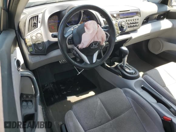 ✅ 2012 Honda CR-Z EX • VIN: JHMZF1D65CS002506 • Lot: 56349995. Listed on Copart with 75,185 mi. Free auction sales archive from the USA and detailed vehicle history report at DreamBid. Image 8.