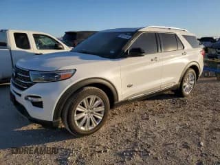 ✅ 2022 Ford Explorer King Ranch • VIN: 1FM5K7LC1NGA34683 • Лот: 86918144. Опубликован ранее на Copart с пробегом 14 015 миль. Бесплатный доступ к архиву аукционных продаж из США и подробный отчёт об истории автомобиля на DreamBid. Изображение 1.
