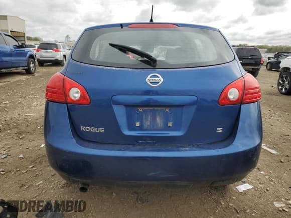 ✅ 2009 Nissan Rogue S • VIN: JN8AS58T69W049499 • Lot: 85588635. Listed on Copart with Not provided. Free auction sales archive from the USA and detailed vehicle history report at DreamBid. Image 6.