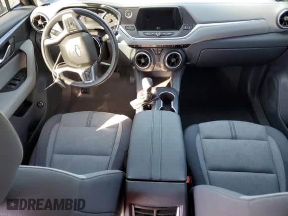 2021 Chevrolet Blazer LT with VIN 3GNKBHRSXMS523375, listed as a Copart auction lot 74856414 with Not provided miles and Non repairable. Bid and sale history available at DreamBid. Image 8.