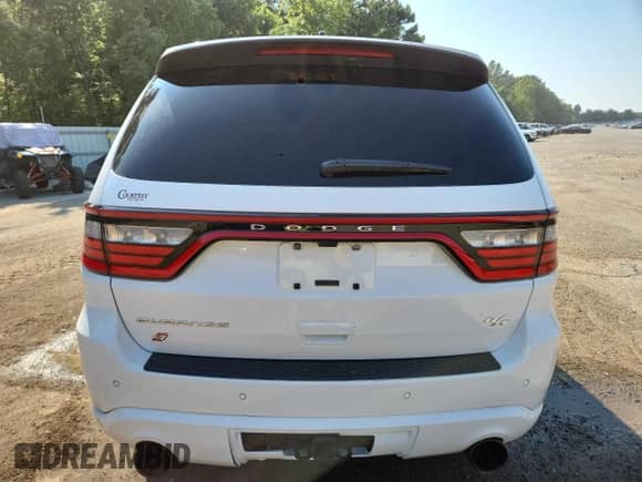 2025 Dodge Durango R/T Plus with VIN 1C4SDJCT4SC523225, listed as a Copart auction lot 80354635 with 215 mi miles and Salvage title. Bid and sale history available at DreamBid. Image 6.