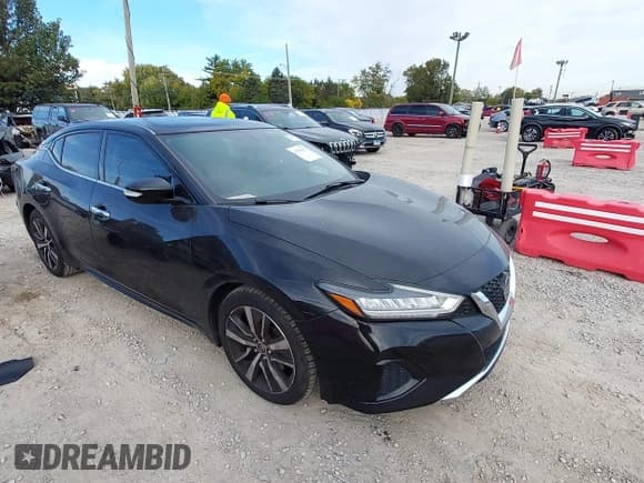 ✅ 2019 Nissan Maxima SV • VIN: 1N4AA6AV5KC380958 • Lot: 43550953. Listed on IAAI with 120,954 mi. Free auction sales archive from the USA and detailed vehicle history report at DreamBid. Image 1.