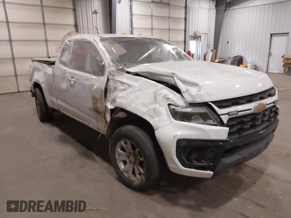 ✅ 2022 Chevrolet Colorado 2WD LT • VIN: 1GCHSCEA4N1220002 • Lot: 43449830. Listed on IAAI with Not provided. Free auction sales archive from the USA and detailed vehicle history report at DreamBid. Image 1.