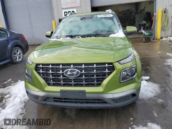 2022 Hyundai Venue SEL с VIN KMHRC8A36NU155511, выставлен на аукционе Copart как лот 81150674 с пробегом 26 297 миль миль и Списание • Salvage title. История ставок и продаж доступна на DreamBid. Изображение 5.