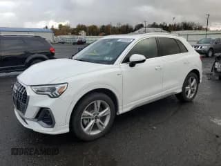 ✅ 2023 Audi Q3 S line Premium • VIN: WA1DECF30P1123091 • Lot: 90890835. Listed on Copart with 29,945 mi. Free auction sales archive from the USA and detailed vehicle history report at DreamBid. Image 1.