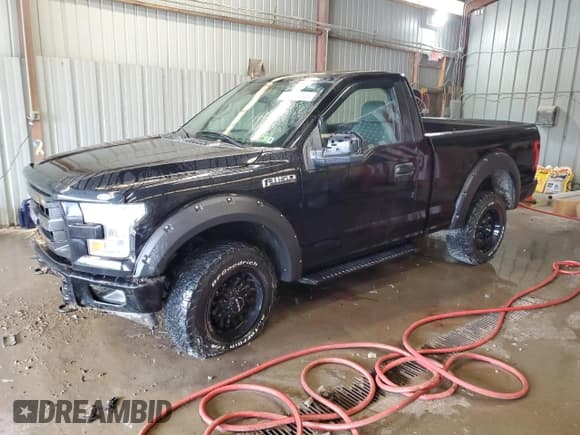 ✅ 2017 Ford F-150 XL • VIN: 1FTMF1EF7HFB31745 • Lot: 56394035. Listed on Copart with 57,001 mi. Free auction sales archive from the USA and detailed vehicle history report at DreamBid. Image 1.