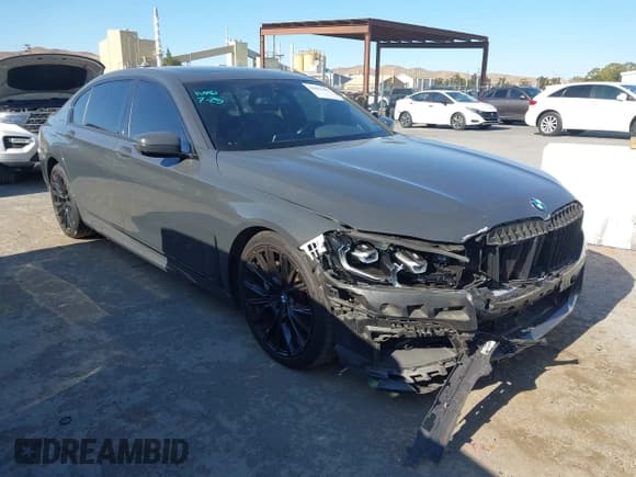 ✅ 2022 BMW 7 Series 740i • VIN: WBA7T2C08NCH69963 • Лот: 42851205. Опубликован ранее на IAAI с пробегом 56 989 миль. Бесплатный доступ к архиву аукционных продаж из США и подробный отчёт об истории автомобиля на DreamBid. Изображение 1.