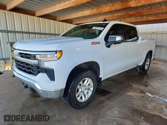 ✅ 2022 Chevrolet Silverado 1500 LT • VIN: 3GCUDDED7NG505951 • Lot: 87438985. Listed on Copart with 104,991 mi. Free auction sales archive from the USA and detailed vehicle history report at DreamBid. Image 1.
