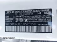 ✅ 2020 Mercedes-Benz C 43 AMG • VIN: W1KWF6EB7LR595358 • Lot: 41310045. Wystawiony na IAAI z przebiegiem Nie podano. Bezpłatny archiwum sprzedaży aukcyjnych z USA i szczegółowy raport historii pojazdu na DreamBid. Zdjęcie 9.