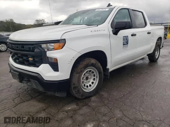 ✅ 2024 Chevrolet Silverado 1500 Work Truck • VIN: 1GCPAAEK0RZ225006 • Lot: 90579975. Wystawiony na Copart z przebiegiem 22 069 mil. Bezpłatny archiwum sprzedaży aukcyjnych z USA i szczegółowy raport historii pojazdu na DreamBid. Zdjęcie 1.