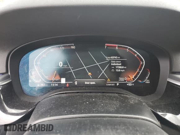 ✅ 2022 BMW 5 Series 530i xDrive • VIN: WBA13BJ08NWX74181 • Лот: 86521985. Опубликован ранее на Copart с пробегом 63 743 миль. Бесплатный доступ к архиву аукционных продаж из США и подробный отчёт об истории автомобиля на DreamBid. Изображение 9.