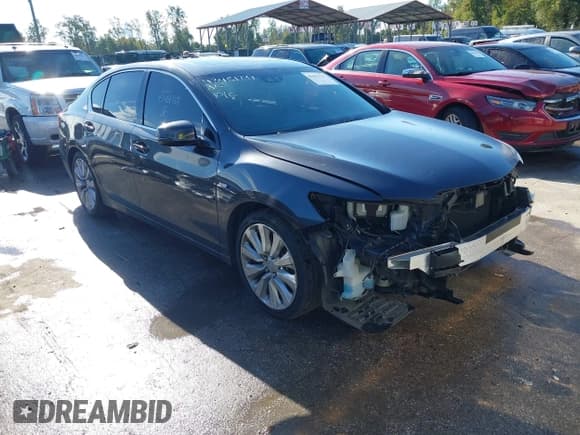 ✅ 2016 Acura RLX Hybrid Advance • VIN: JH4KC2F91GC000369 • Lot: 43451739. Listed on IAAI with 92,908 mi. Free auction sales archive from the USA and detailed vehicle history report at DreamBid. Image 1.