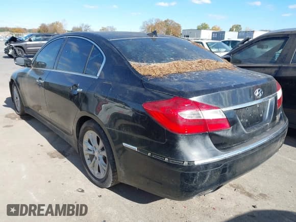 ✅ 2013 Hyundai Genesis 3.8L • VIN: KMHGC4DD0DU247961 • Lot: 43674155. Listed on IAAI with 348,465 mi. Free auction sales archive from the USA and detailed vehicle history report at DreamBid. Image 3.