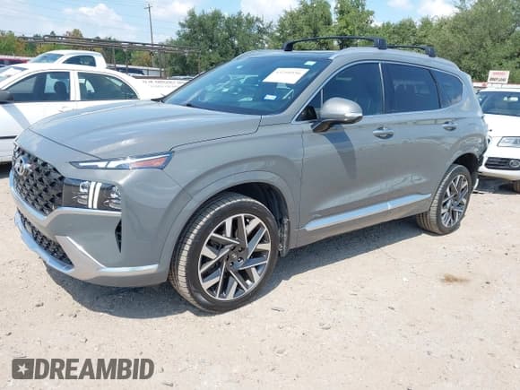 ✅ 2022 Hyundai Santa Fe Calligraphy • VIN: 5NMS5DAL0NH427485 • Лот: 43210556. Опубликован ранее на IAAI с пробегом 32 505 миль. Бесплатный доступ к архиву аукционных продаж из США и подробный отчёт об истории автомобиля на DreamBid. Изображение 2.