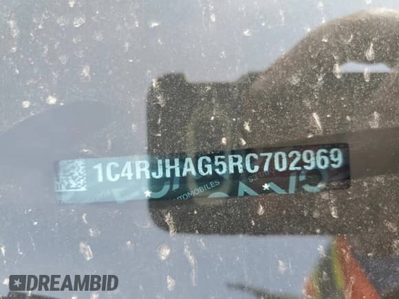 2024 Jeep Grand Cherokee Altitude with VIN 1C4RJHAG5RC702969, listed as a Copart auction lot 61567915 with Not provided miles and Non repairable. Bid and sale history available at DreamBid. Image 13.