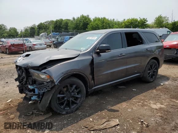 ✅ 2017 Dodge Durango R/T • VIN: 1C4SDJCTXHC677558 • Лот: 60278515. Опубликован ранее на Copart с пробегом 47 323 миль. Бесплатный доступ к архиву аукционных продаж из США и подробный отчёт об истории автомобиля на DreamBid. Изображение 1.