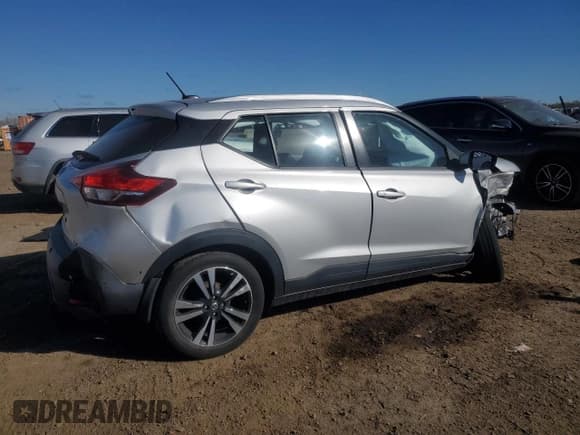 ✅ 2020 Nissan Kicks SV • VIN: 3N1CP5CV3LL538182 • Lot: 89724825. Listed on Copart with Not provided. Free auction sales archive from the USA and detailed vehicle history report at DreamBid. Image 3.