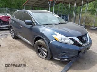 ✅ 2017 Nissan Murano SV • VIN: 5N1AZ2MH7HN139087 • Lot: 42102441. Wystawiony na IAAI z przebiegiem 112 770 mil. Bezpłatny archiwum sprzedaży aukcyjnych z USA i szczegółowy raport historii pojazdu na DreamBid. Zdjęcie 1.