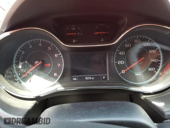 ✅ 2018 Chevrolet Cruze LS • VIN: 1G1BC5SM4J7231126 • Lot: 48062453. Listed on Copart with 16,210 mi. Free auction sales archive from the USA and detailed vehicle history report at DreamBid. Image 9.