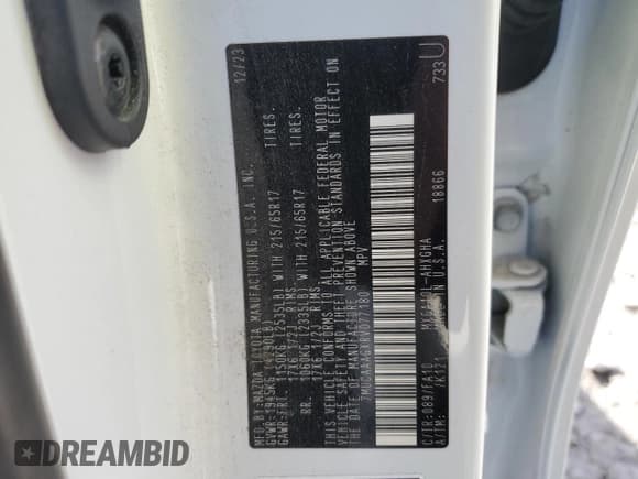 ✅ 2024 Toyota Corolla Cross LE • VIN: 7MUCAAAGXRV077180 • Lot: 42803815. Listed on Copart with 39,971 mi. Free auction sales archive from the USA and detailed vehicle history report at DreamBid. Image 15.