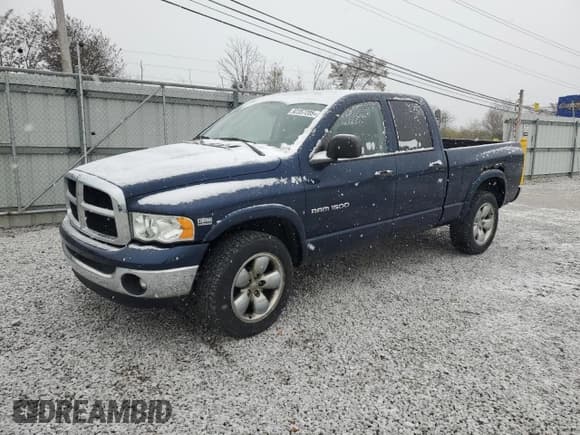 ✅ 2005 Dodge 1500 SLT • VIN: 1D7HU18D65S299905 • Lot: 92357205. Listed on Copart with 255,638 mi. Free auction sales archive from the USA and detailed vehicle history report at DreamBid. Image 1.