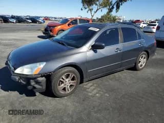 ✅ 2007 Honda Accord EX • VIN: 1HGCM56787A057216 • Lot: 90409095. Wystawiony na Copart z przebiegiem 152 296 mil. Bezpłatny archiwum sprzedaży aukcyjnych z USA i szczegółowy raport historii pojazdu na DreamBid. Zdjęcie 1.