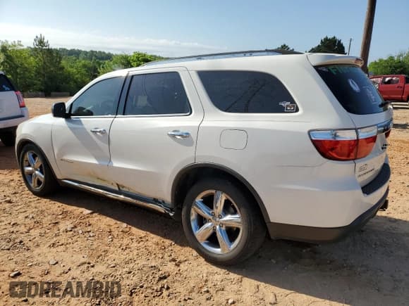 ✅ 2012 Dodge Durango Citadel • VIN: 1C4RDHEG6CC275696 • Lot: 54186635. Listed on Copart with 147,764 mi. Free auction sales archive from the USA and detailed vehicle history report at DreamBid. Image 2.