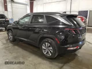 ✅ 2023 Hyundai Tucson Blue • VIN: KM8JBCA13PU097779 • Lot: 63171834. Wystawiony na Copart z przebiegiem 18 976 mil. Bezpłatny archiwum sprzedaży aukcyjnych z USA i szczegółowy raport historii pojazdu na DreamBid. Zdjęcie 2.