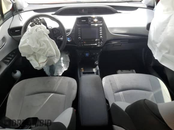 2021 Toyota Prius L Eco with VIN JTDKAMFU3M3146825, listed as a Copart auction lot 66119045 with 324,709 mi miles and Non repairable. Bid and sale history available at DreamBid. Image 8.