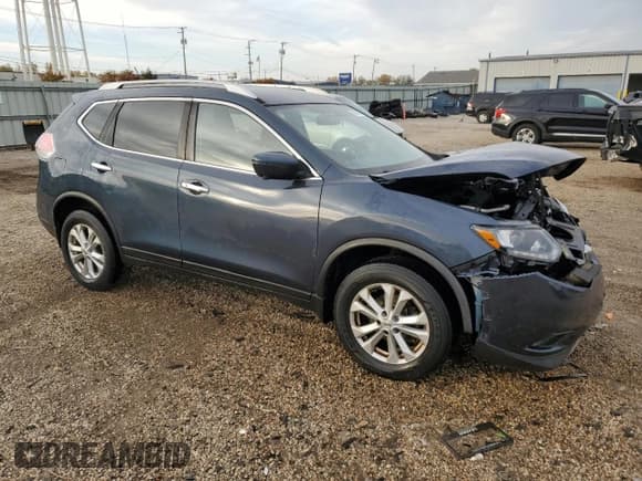 ✅ 2016 Nissan Rogue SV • VIN: JN8AT2MV3GW152119 • Lot: 91386885. Listed on Copart with 121,585 mi. Free auction sales archive from the USA and detailed vehicle history report at DreamBid. Image 4.