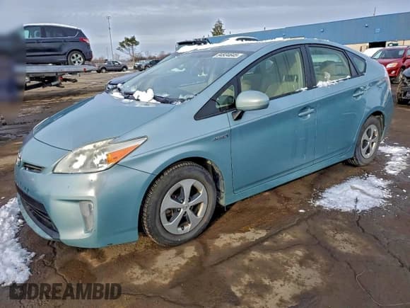 ✅ 2012 Toyota Prius Four • VIN: JTDKN3DU0C5500448 • Lot: 94934645. Listed on Copart with 311,505 mi. Free auction sales archive from the USA and detailed vehicle history report at DreamBid. Image 1.