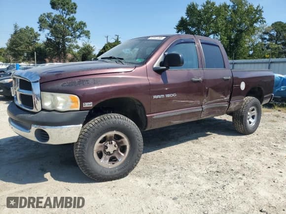 ✅ 2004 Dodge 1500 SLT • VIN: 1D7HU18DX4J125162 • Лот: 82041395. Опубликован ранее на Copart с пробегом 174 792 миль. Бесплатный доступ к архиву аукционных продаж из США и подробный отчёт об истории автомобиля на DreamBid. Изображение 1.