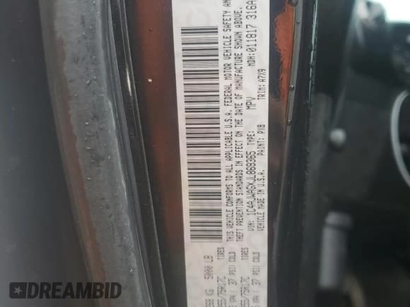 ✅ 2018 Jeep Wrangler Sport S • VIN: 1C4AJWAGXJL869365 • Lot: 61175915. Listed on Copart with 101,210 mi. Free auction sales archive from the USA and detailed vehicle history report at DreamBid. Image 13.