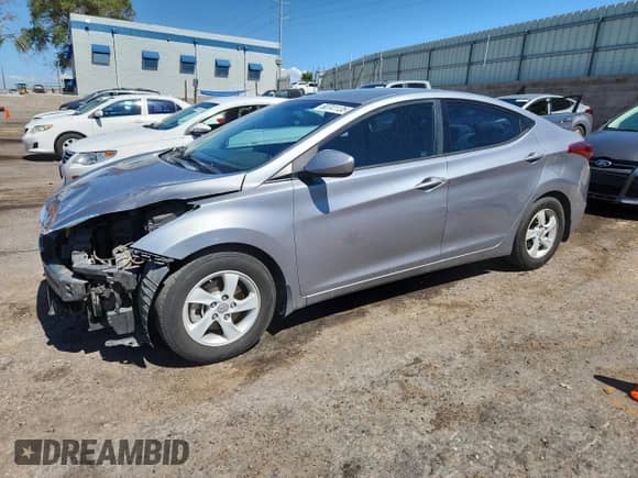 2014 Hyundai Elantra SE z VIN KMHDH4AE3EU206663, wystawiony jako Copart lot #80741135 z przebiegiem 92 126 mil mil oraz Szkoda całkowita • Salvage title. Historia ofert i sprzedaży dostępna na DreamBid. Obrazek 1.