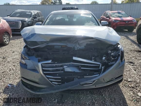 2015 Hyundai Genesis 3.8L с VIN KMHGN4JE6FU040792, выставлен на аукционе Copart как лот 77424744 с пробегом 105 501 миль миль и На запчасти • Non repairable. История ставок и продаж доступна на DreamBid. Изображение 5.